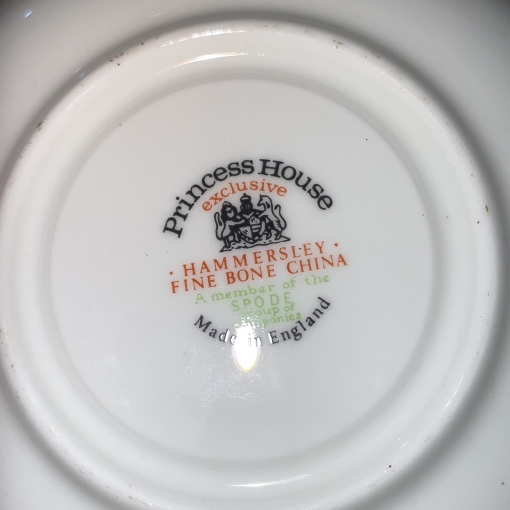 Vintage Princess House Tea Cup and Saucer / Made in England / Fine Bone China - Picture 4 of 4